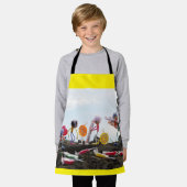 Suikerfeest oogstende Fubby's. Schort (Gedragen)