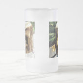 Suikerglijder in boerenveer matglas bierpul (Center)