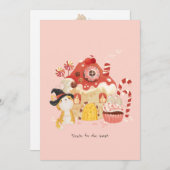 Suikergoed Reuzenhuis van Peperkoek Bedankkaart (Voorkant / Achterkant)