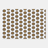 Suikerhalloween dag van de dood inpakpapier vel (Voorkant 2)