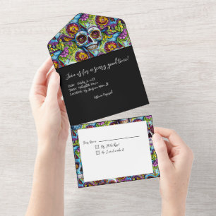 Suikerhuid All In One Uitnodiging