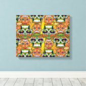 Suikerhuid Canvas Afdruk (Insitu (Houten vloer))