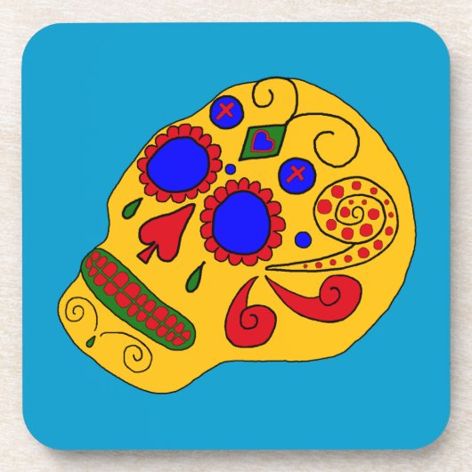 Suikerhuid Drankjes Onderzetter (Voorkant)