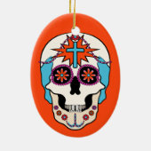 Suikerhuid Grafisch Keramisch Ornament (Achterkant)