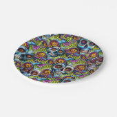 Suikerhuid Papieren Bordje (Gekanteld)