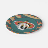 Suikerhuid Papieren Bordje (Gekanteld)