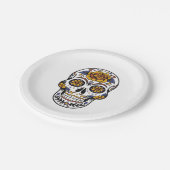 Suikerhuid Papieren Bordje (Gekanteld)