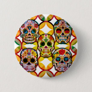 Suikerhuid Ronde Button 5,7 Cm
