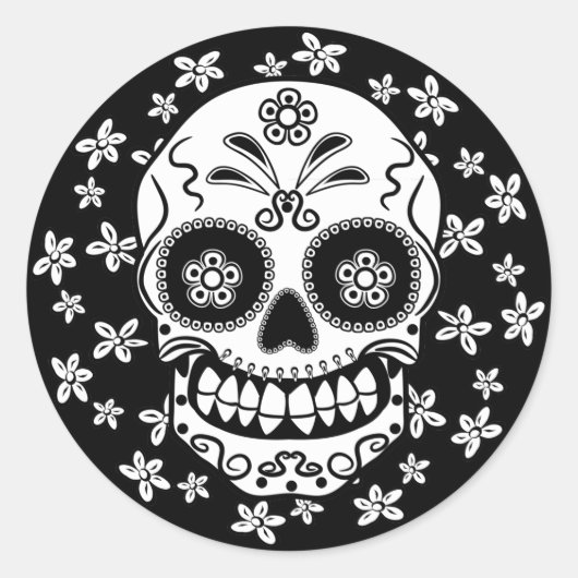 Suikerhuid Ronde Sticker (Voorkant)