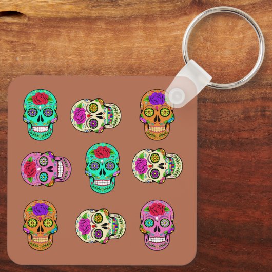 Suikerhuid Sleutelhanger (Achterkant)