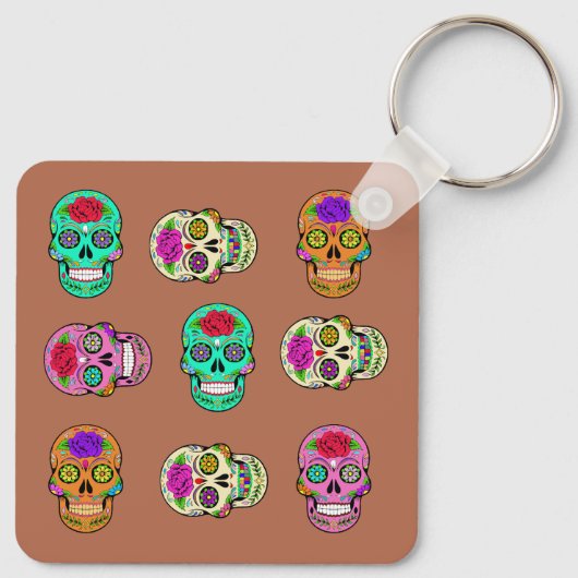 Suikerhuid Sleutelhanger (Achterkant)