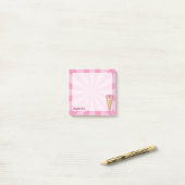 Suikerkloon-ijskap Post-it® Notes (Op bureau)
