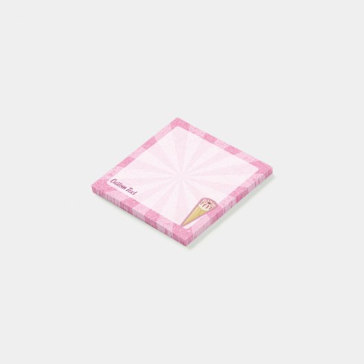Suikerkloon-ijskap Post-it® Notes (Schuin)
