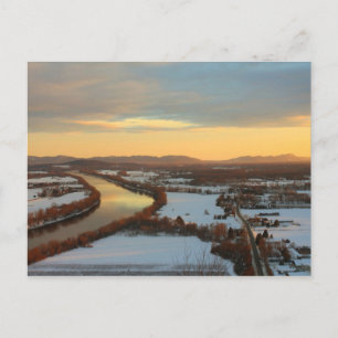 Suikerloaf Winter Sunset Briefkaart
