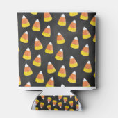 Suikermaïs manie in zwart blikjeskoeler (Achterkant)