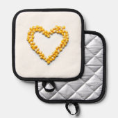 suikermaïshart pannenlap (Voorkant / Achterkant)