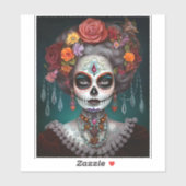 Suikermederdag van de dood sticker (Vel)