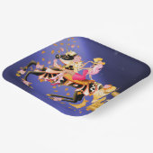 Suikerpaard en Bord van damespapier (Gebogen)