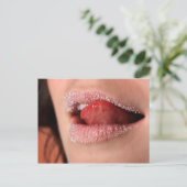 Suikerpitten, zoet briefkaart (Staand voorkant)