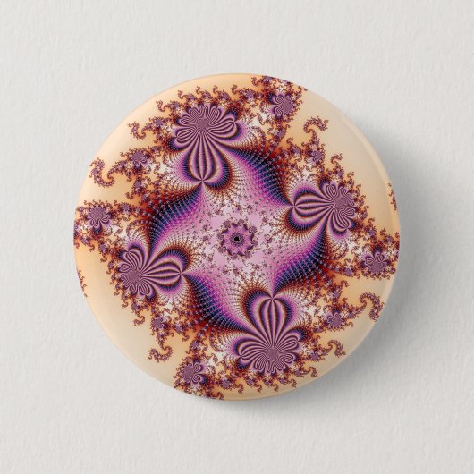 Suikerplassen - Fractal Ronde Button 5,7 Cm (Voorkant)