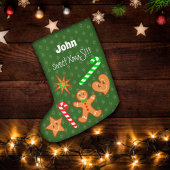 suikerriet XmaS Gingerbrood Pals-Candy Cane 2 Grote Kerstsok