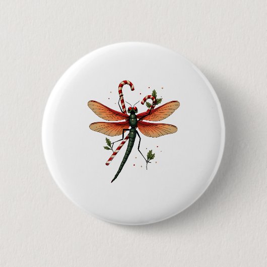 suikerrietlibel ronde button 5,7 cm (Voorkant)