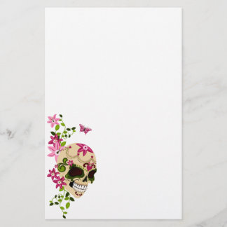 Suikerschedel [Día de Muertos] Briefpapier