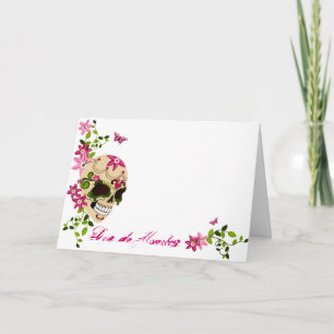 Suikerschedel [Día de Muertos] Kaart