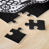 Suikerschedel glimlachen legpuzzel (Zijkant)