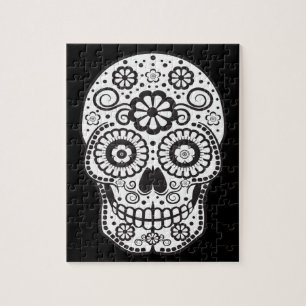 Suikerschedel glimlachen legpuzzel