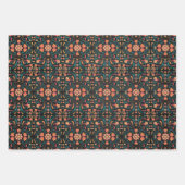 Suikerschedel met Sombrero Inpakpapier Vel (Voorkant 2)