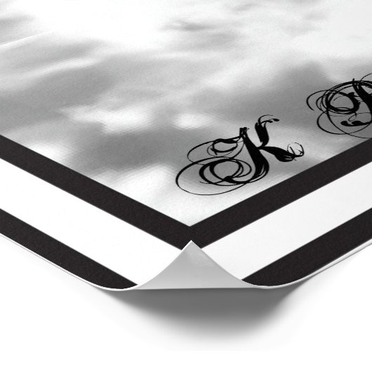 Suikerschedel met vleugels poster (Hoek)