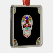 suikerschedel metalen ornament (Rechts)