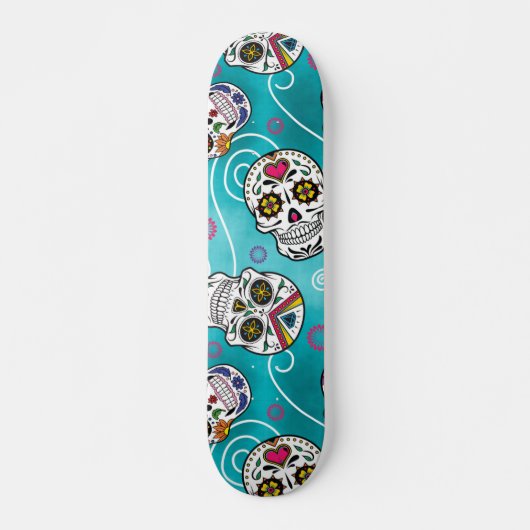 Suikerschedel Skateboard (Voorkant)