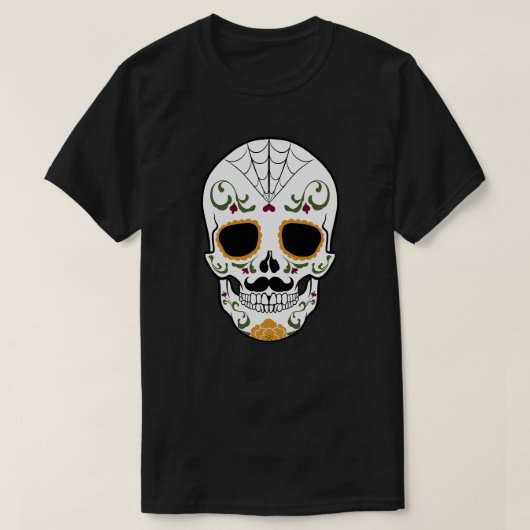  suikerschedel t-shirt (Design voorkant)