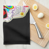 suikerschedel theedoek (Quarter Fold)