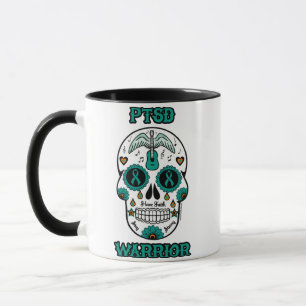 Suikerschedel/-warrior...PTSD Mok