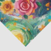 Suikerschedeldag van de dode decoupage tissuepapier (Detail)