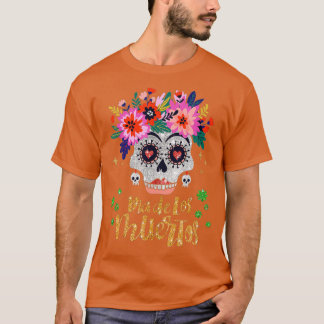 Suikerschedeldag van de dode dia de los Muertos T-shirt