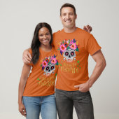 Suikerschedeldag van de dode dia de los Muertos T-shirt (Unisex)