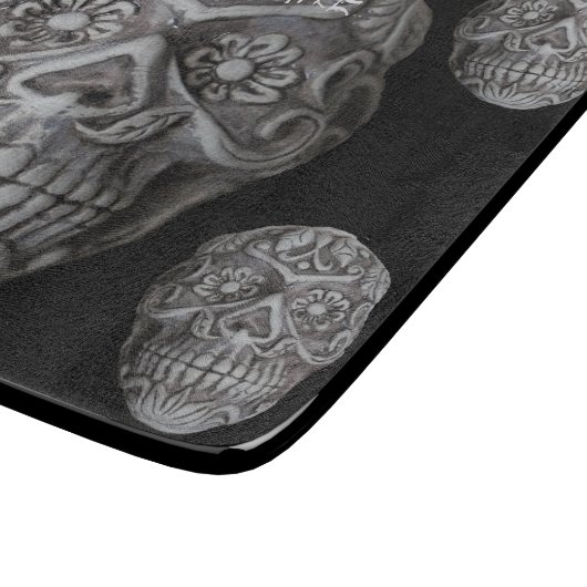 Suikerschedeldag van de dode Thunder_Cove Snijplank (Hoek)