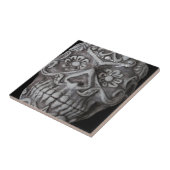 Suikerschedeldag van de dode Thunder_Cove Tegeltje (Zijkant)