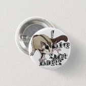 Suikerschuif <3 pins ronde button 3,2 cm (Voorkant /achterkant)