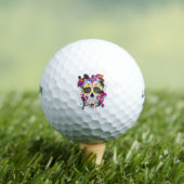 Suikerskull dia de los muertos golfballen (Insitu Shirt)
