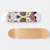 Suikerskull dia de los muertos skateboard (Horizontaal)