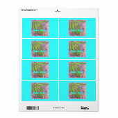 Suikersnappen Etiket (Full Sheet)