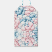 Suikerspinwolken Cadeaulabel (Voorkant)