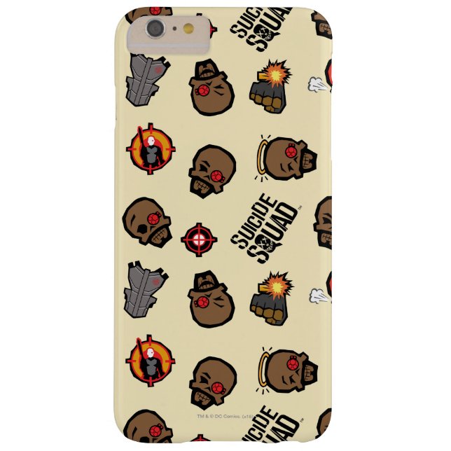 SuikerSquad | Deadshot Emoji Pattern Case-Mate iPhone Case (Achterkant)