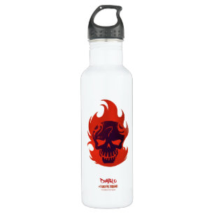 SuikerSquad Diablo Head Icon Waterfles