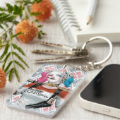 SuikerSquad | Harley Quinn Sleutelhanger (Voorkant Rechts)